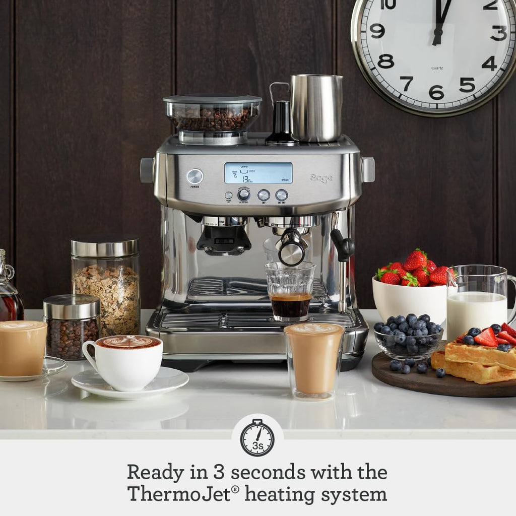 Sage SES878BSS4GEU1 espresso machine - Brushed Stainless Steel - view 2