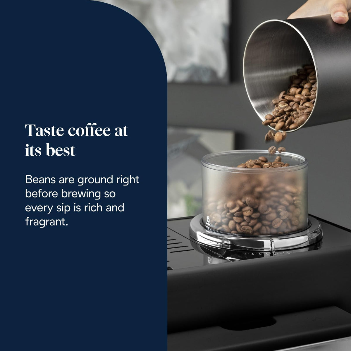 De'Longhi EXAM440.55.B espresso machine - Onyx Black - view 5
