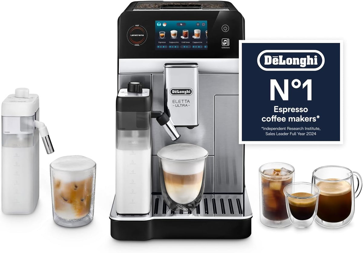 De'Longhi espresso machine - ECAM472.85.MB, Silver