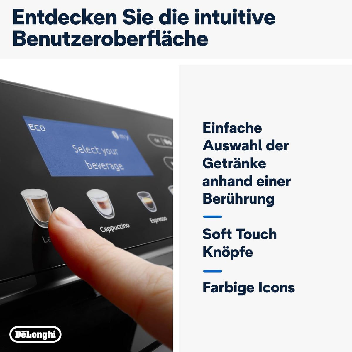 De'Longhi ECAM46.860.B espresso machine - view 6