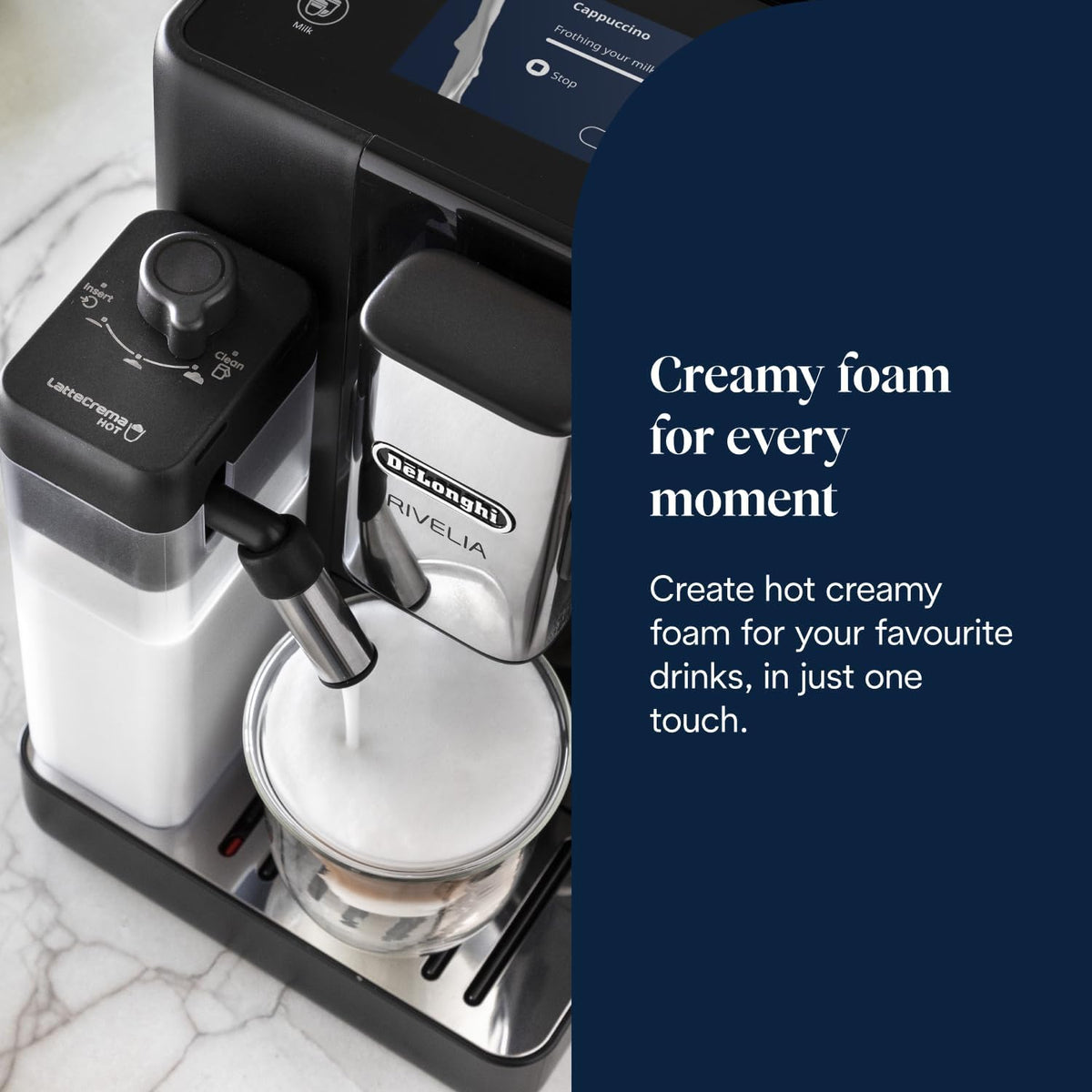De'Longhi EXAM440.55.B espresso machine - Onyx Black - view 9