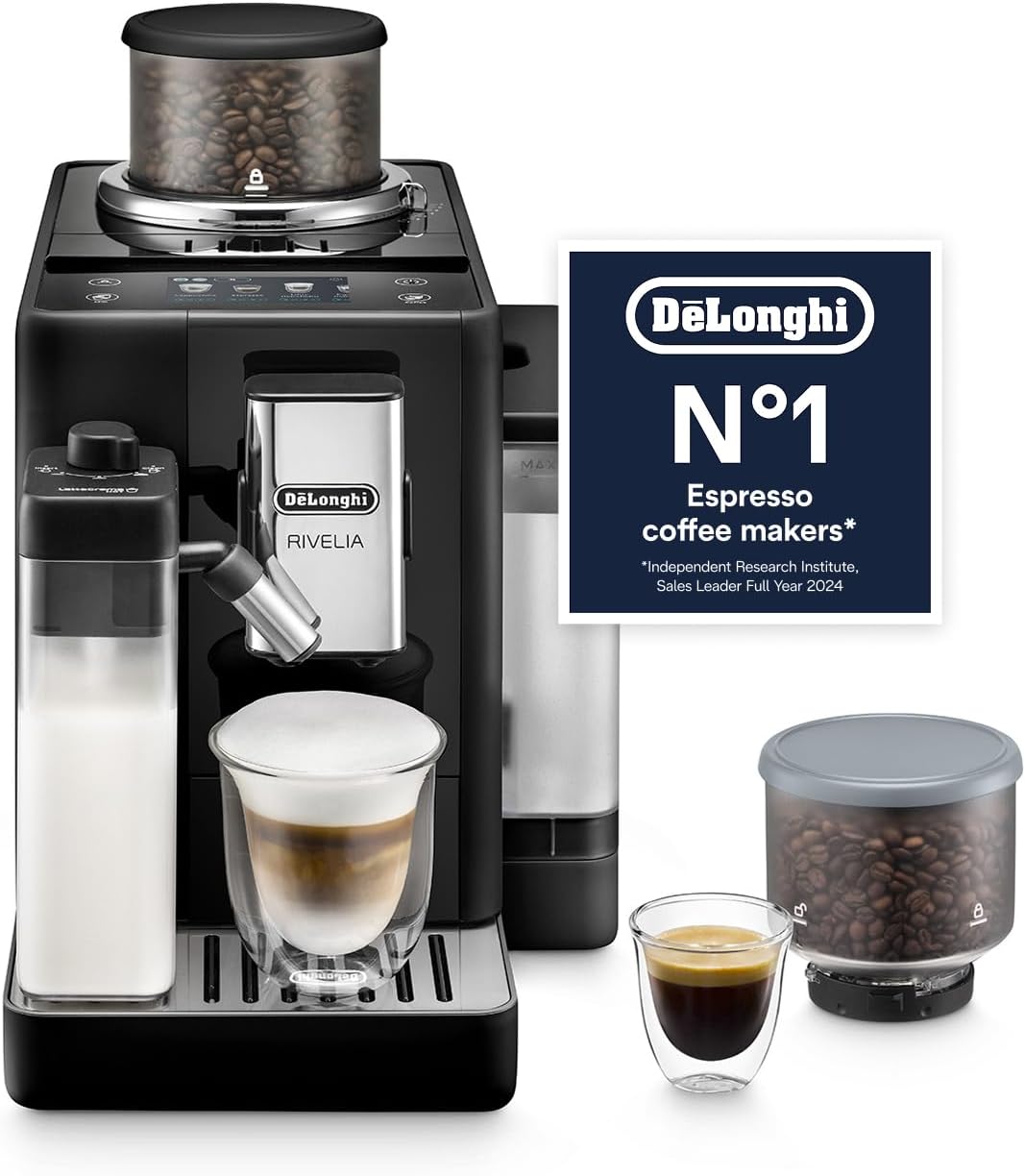 De'Longhi EXAM440.55.B espresso machine - Onyx Black - view 1
