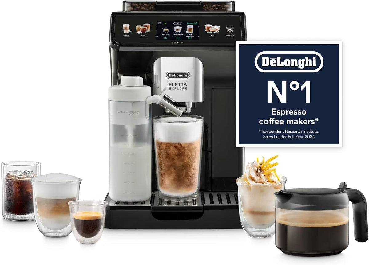 De'Longhi ECAM452.67.G espresso machine - ECAM452.67.G, Grey - view 1