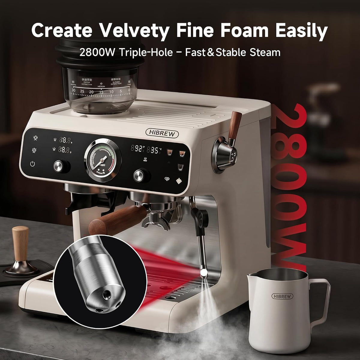 HiBREW H7B espresso machine - view 5