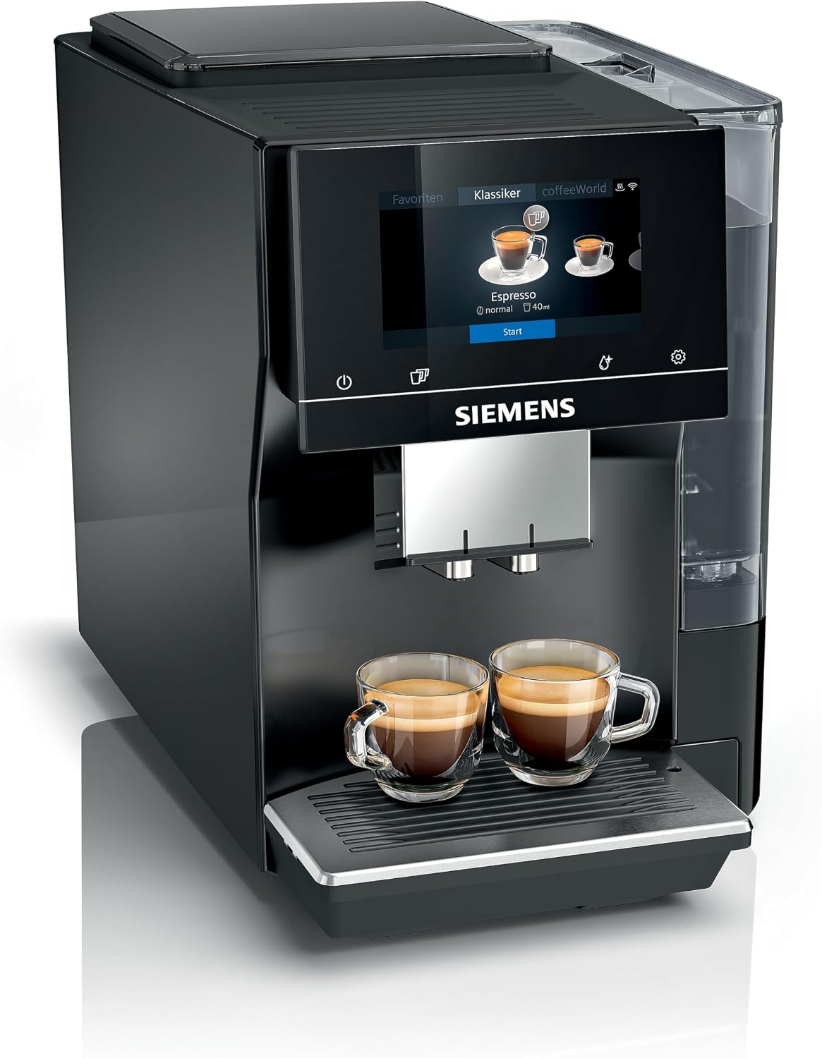 Siemens TP713GB9 espresso machine - view 1