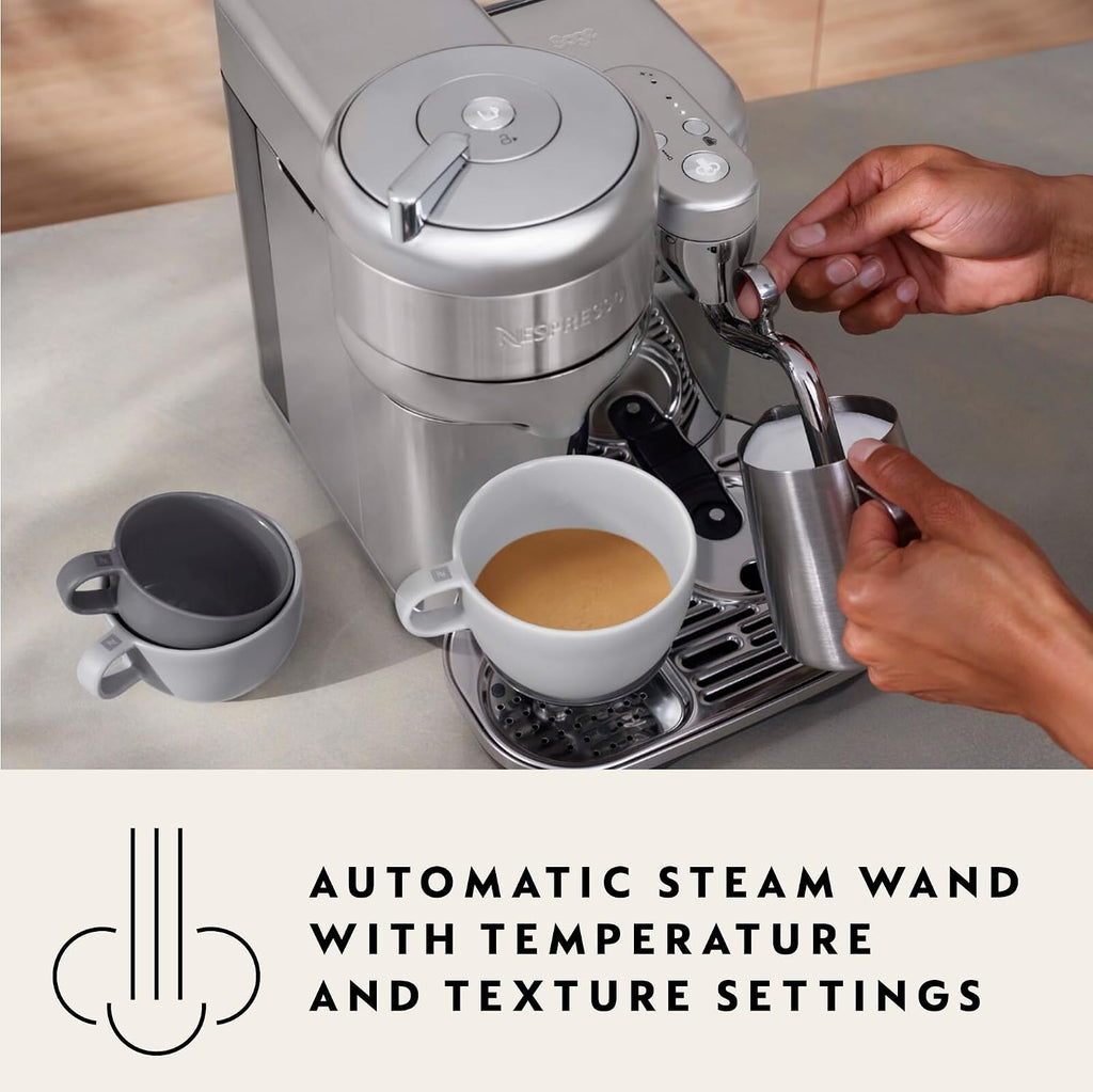 Nespresso SVE850SST4GUK1 espresso machine - view 4