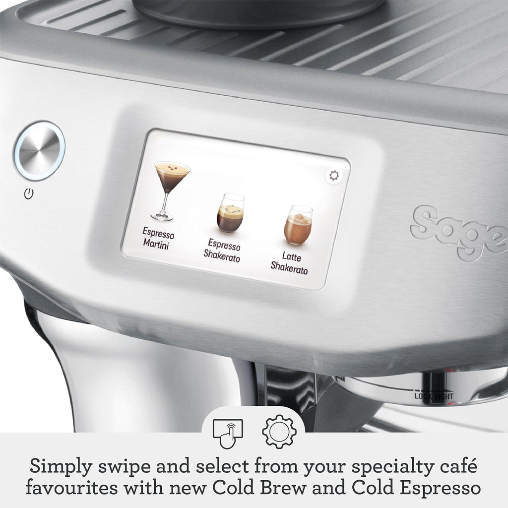 Sage SES882BSS4GUK1 espresso machine - Brushed Stainless Steel - view 7