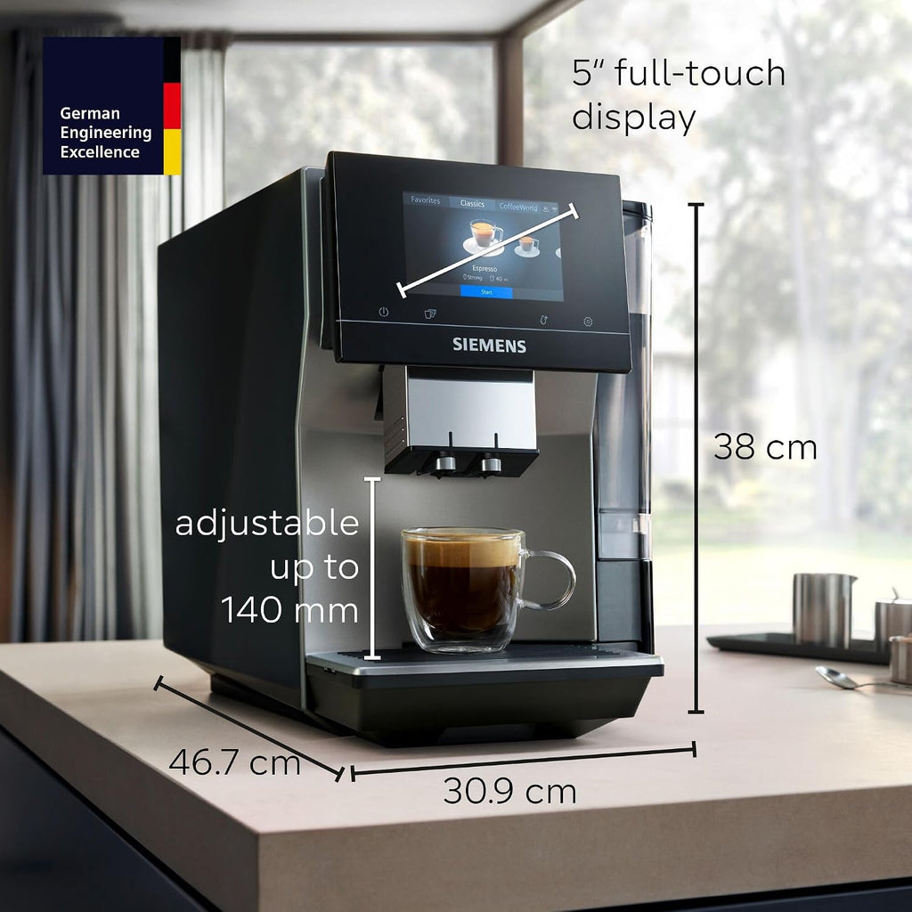 Siemens TP715GB1 espresso machine - view 10