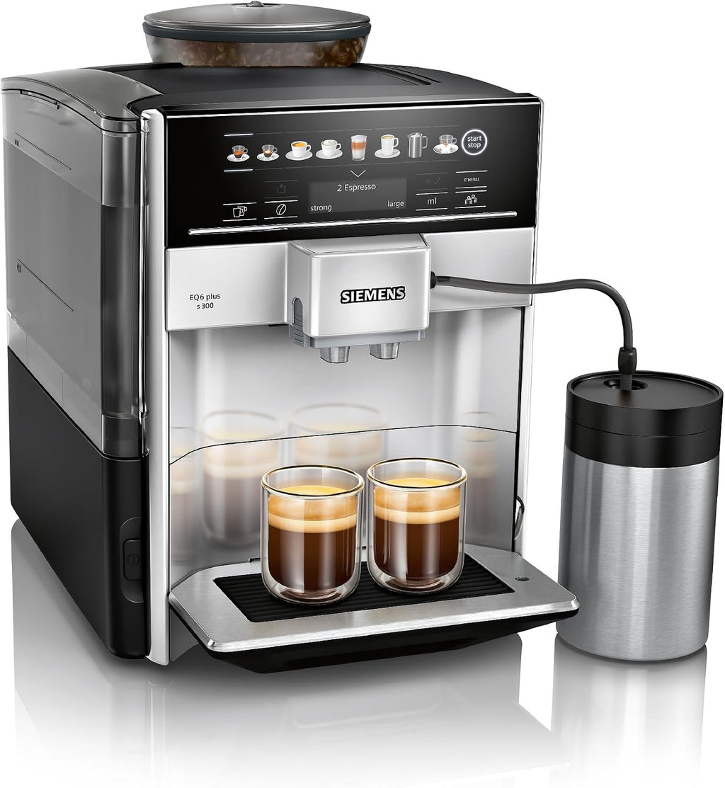 Siemens TE653M11GB espresso machine - view 1
