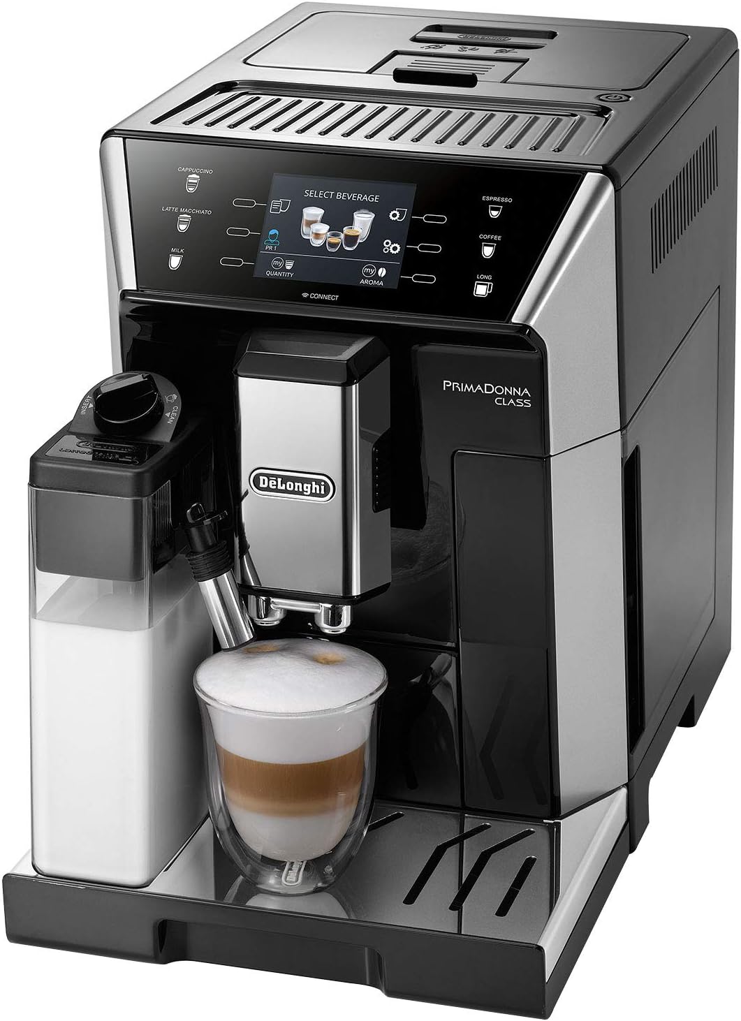 De'Longhi ECAM556.55.SB espresso machine - view 1