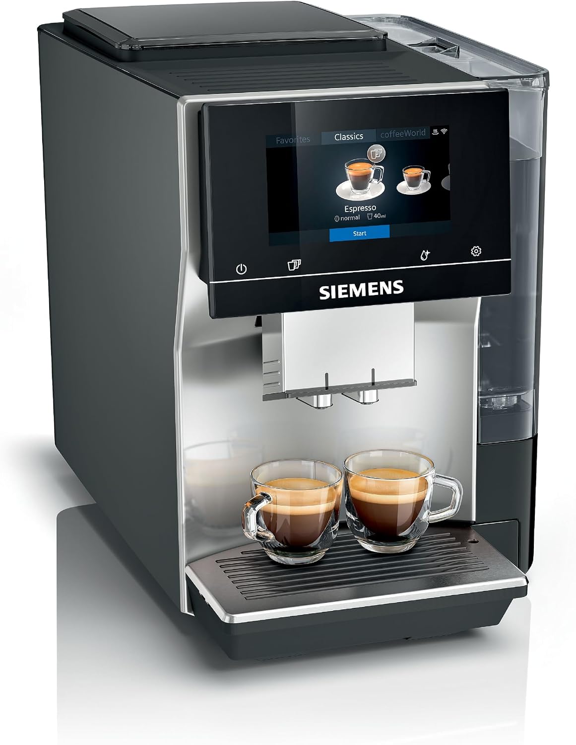 Siemens TP715GB1 espresso machine - view 1