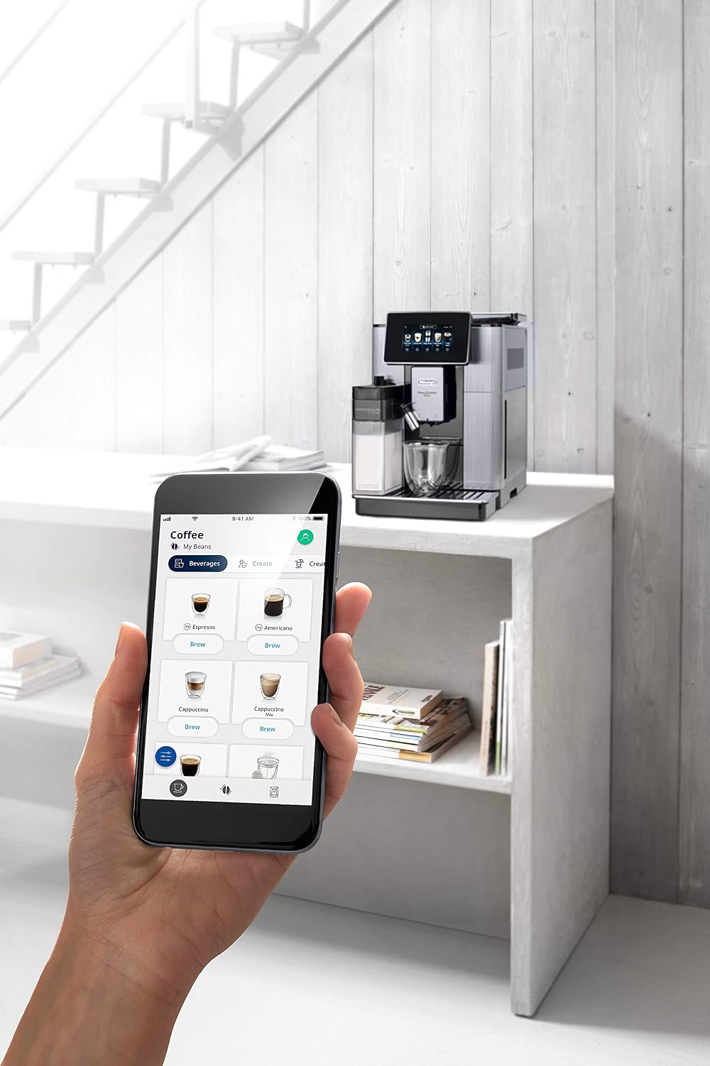 De'Longhi ECAM610.75.MB espresso machine - view 7