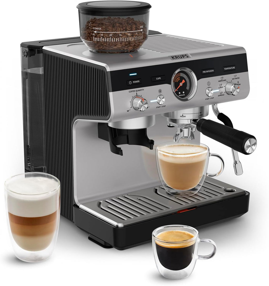 KRUPS XP801TU0 espresso machine - view 1