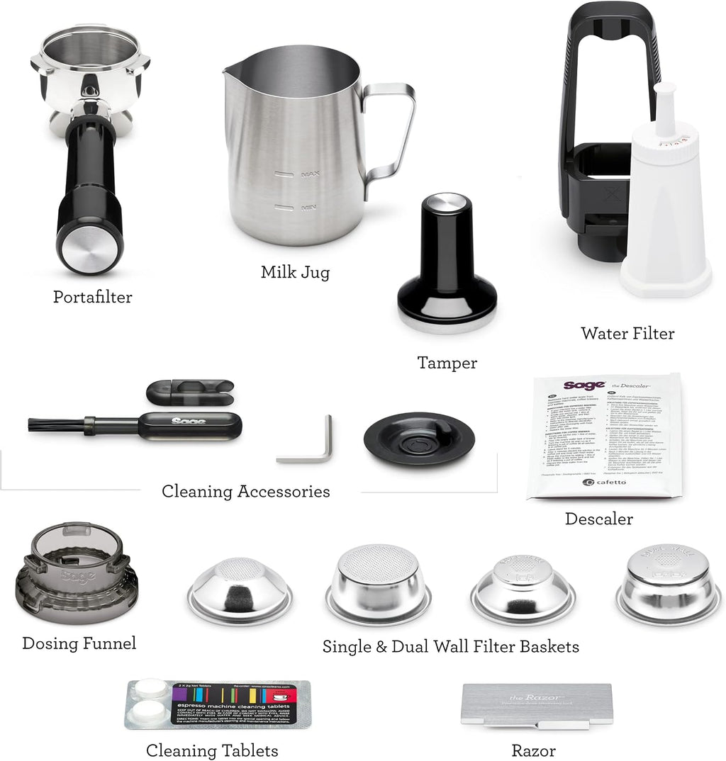 Sage SES878BSS4GEU1 espresso machine - Brushed Stainless Steel - view 7