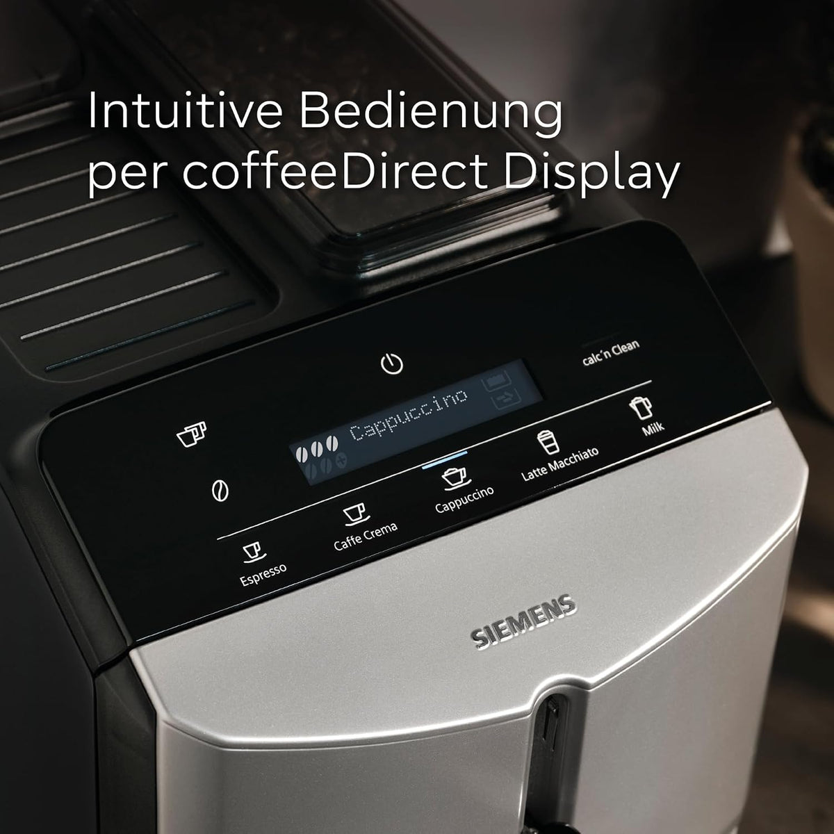 Siemens TF303E07 espresso machine - view 4