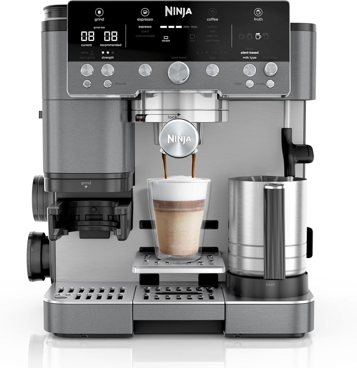 Ninja ES601UKGM espresso machine - view 1
