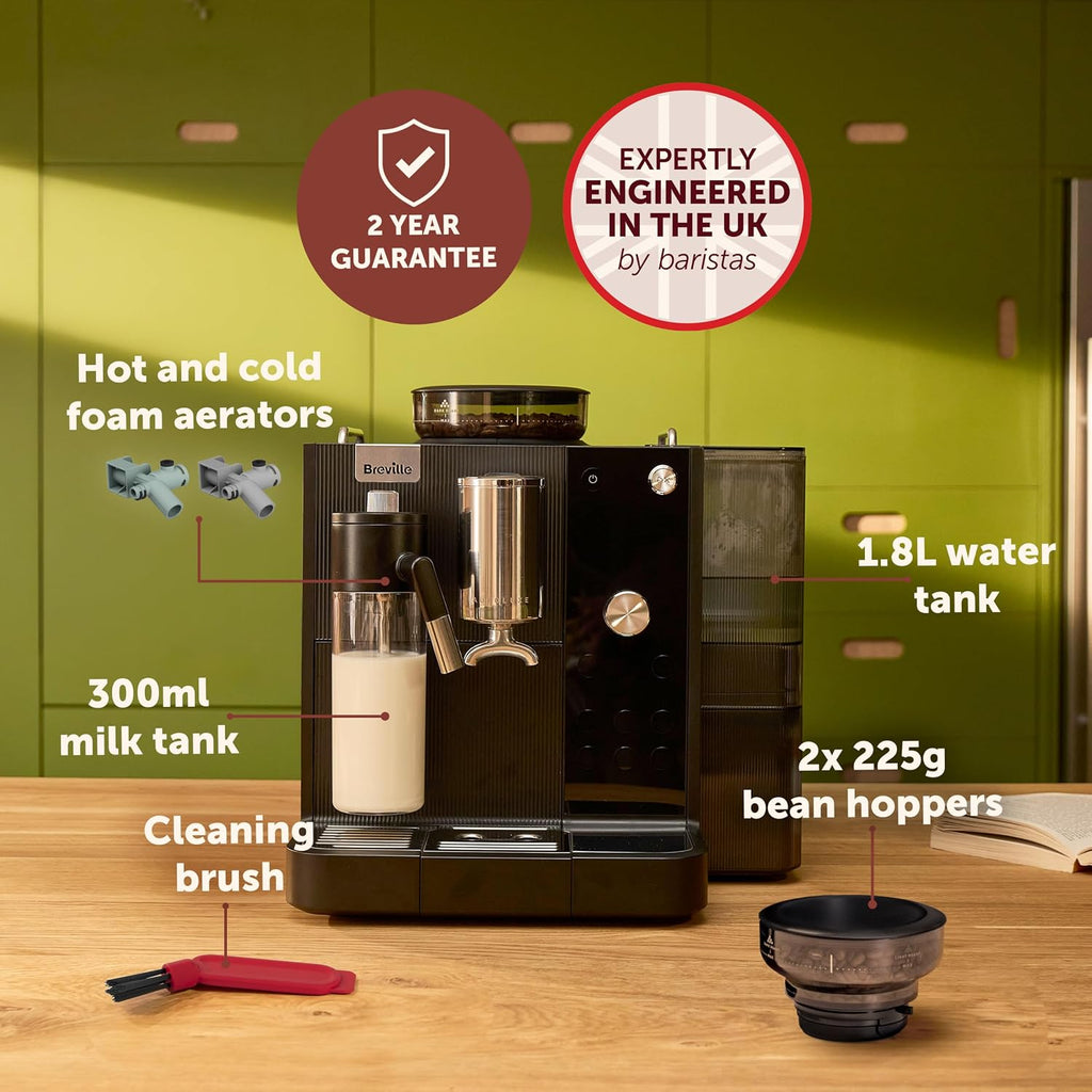 Breville VCF195 espresso machine - Black - view 9
