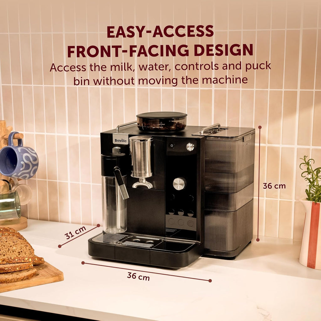 Breville VCF195 espresso machine - Black - view 8