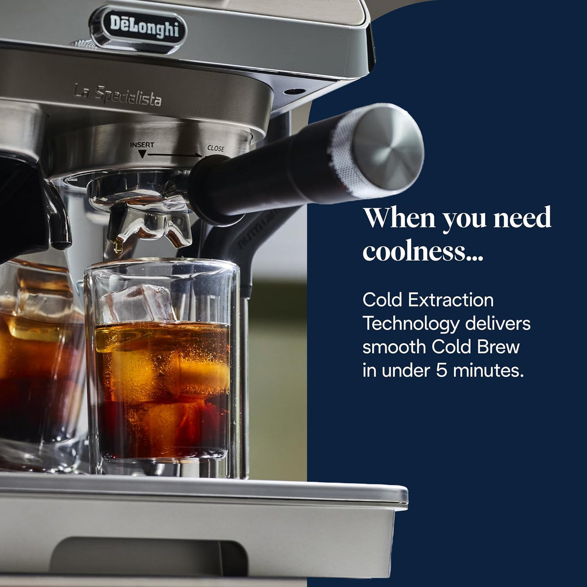 De'Longhi EC9455.M espresso machine - La Specialista Touch, 10 Preset Drinks - view 5