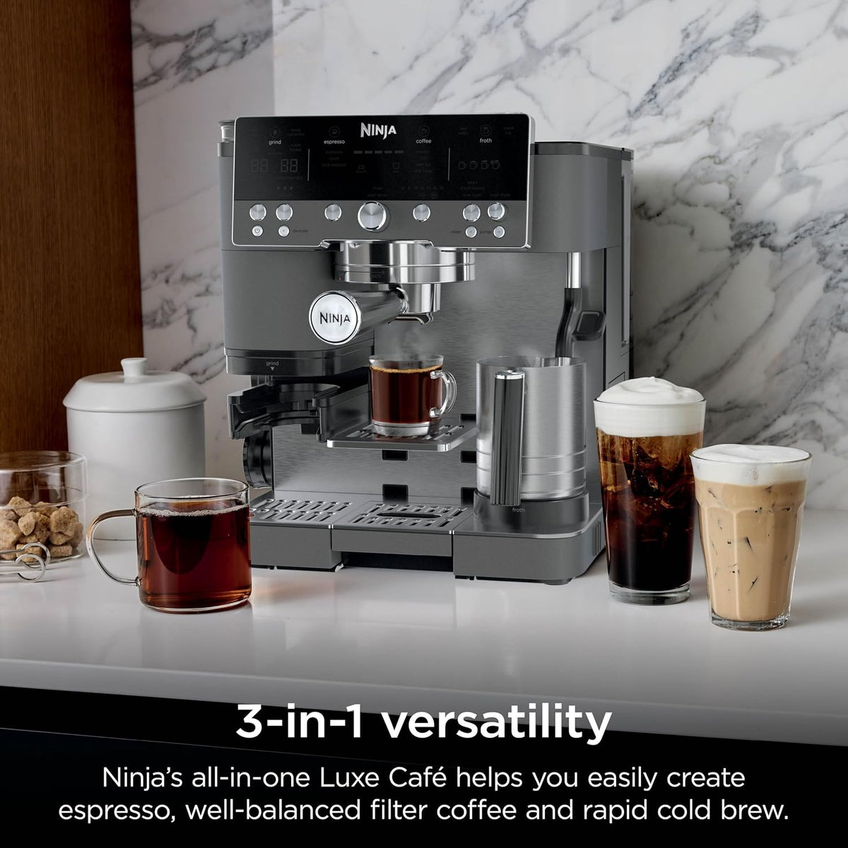 Ninja ES601UKGM espresso machine - view 7