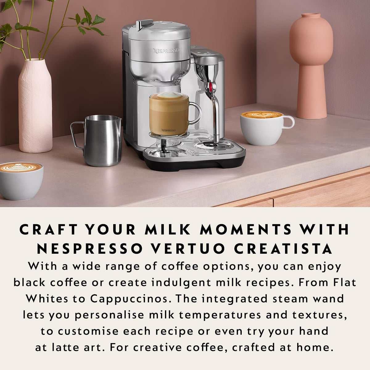 Nespresso SVE850SST4GUK1 espresso machine - view 5