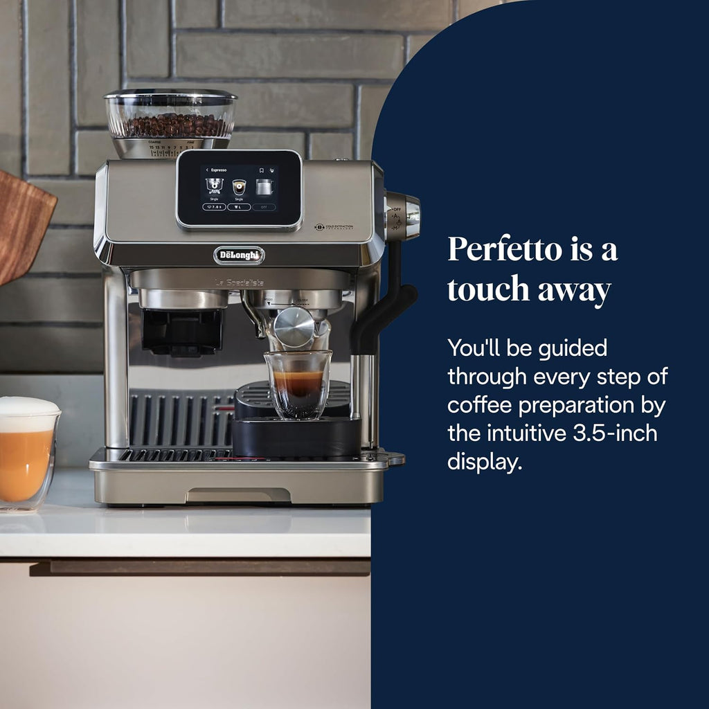 De'Longhi EC9455.M espresso machine - La Specialista Touch, 10 Preset Drinks - view 2